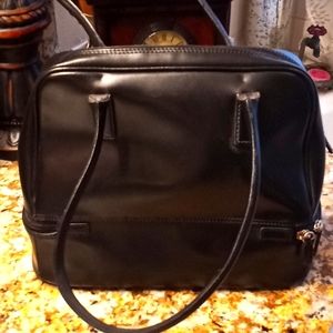 ❤🎁 beautiful leather Nordstrom bag made in Italy black